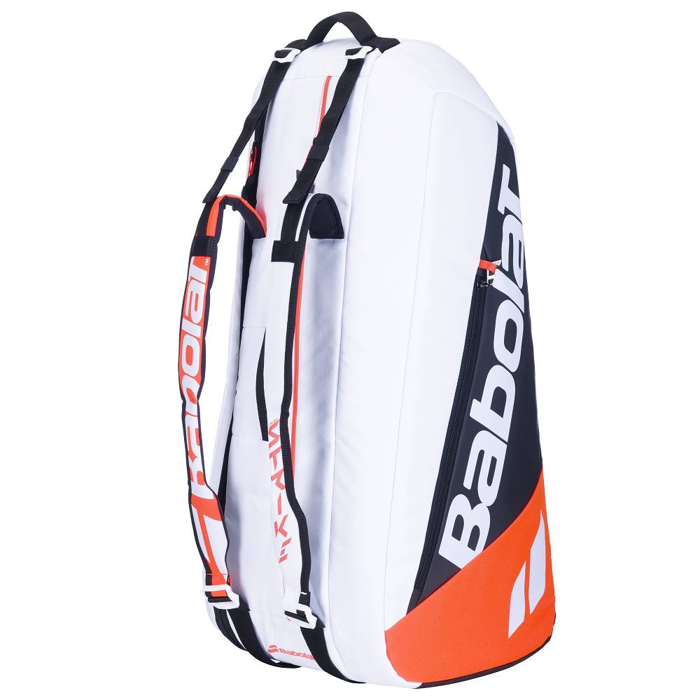 Babolat Pure Strike 6 Pack Tennis Racquet Bag 2024 | Premium Tennis Gear for Players & Coaches | Perfect for Tournaments, Practice & Travel