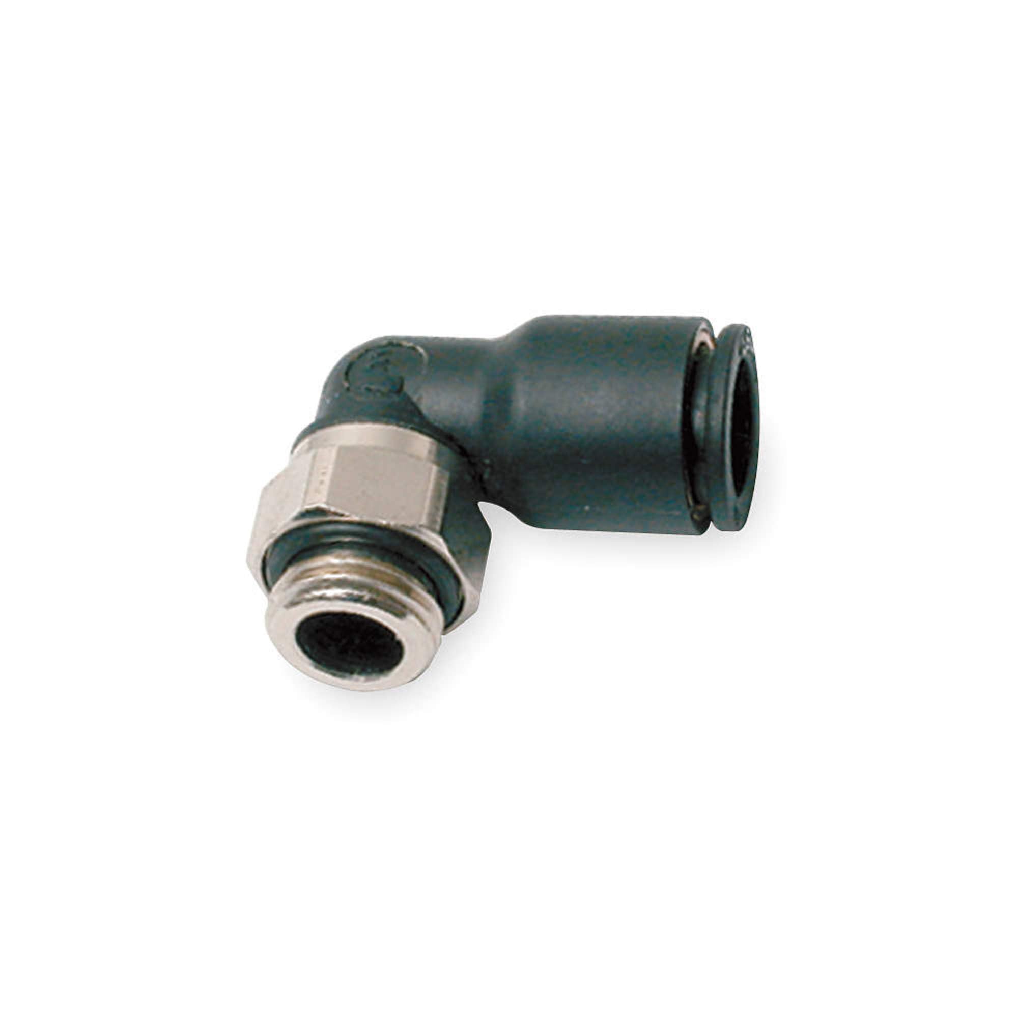 1/4 Inch BSPP Male Elbow Fitting - Pack of 10 - Ideal for Plumbing, Hydraulic Systems & Industrial Applications