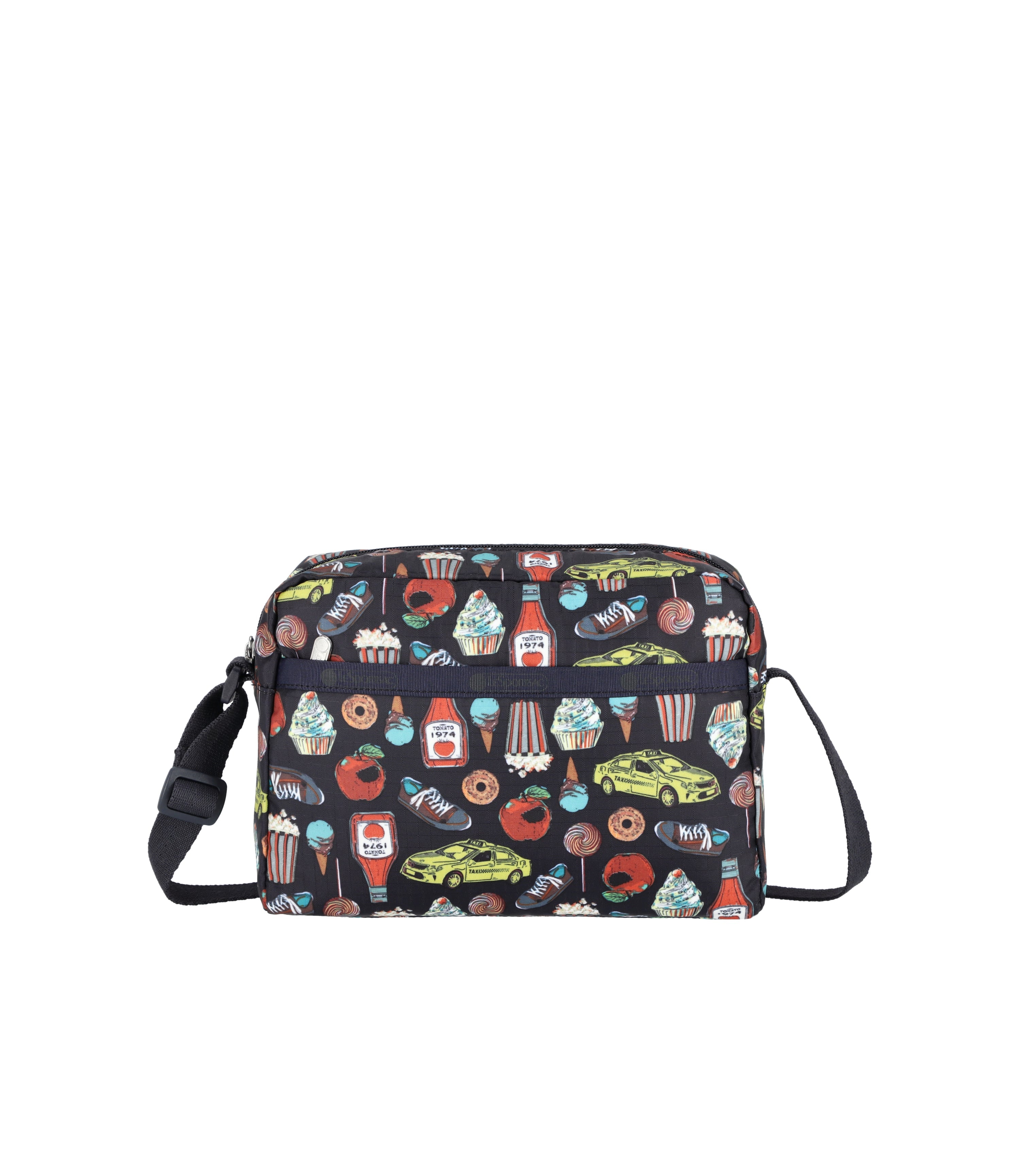 New York Icons Navy print
