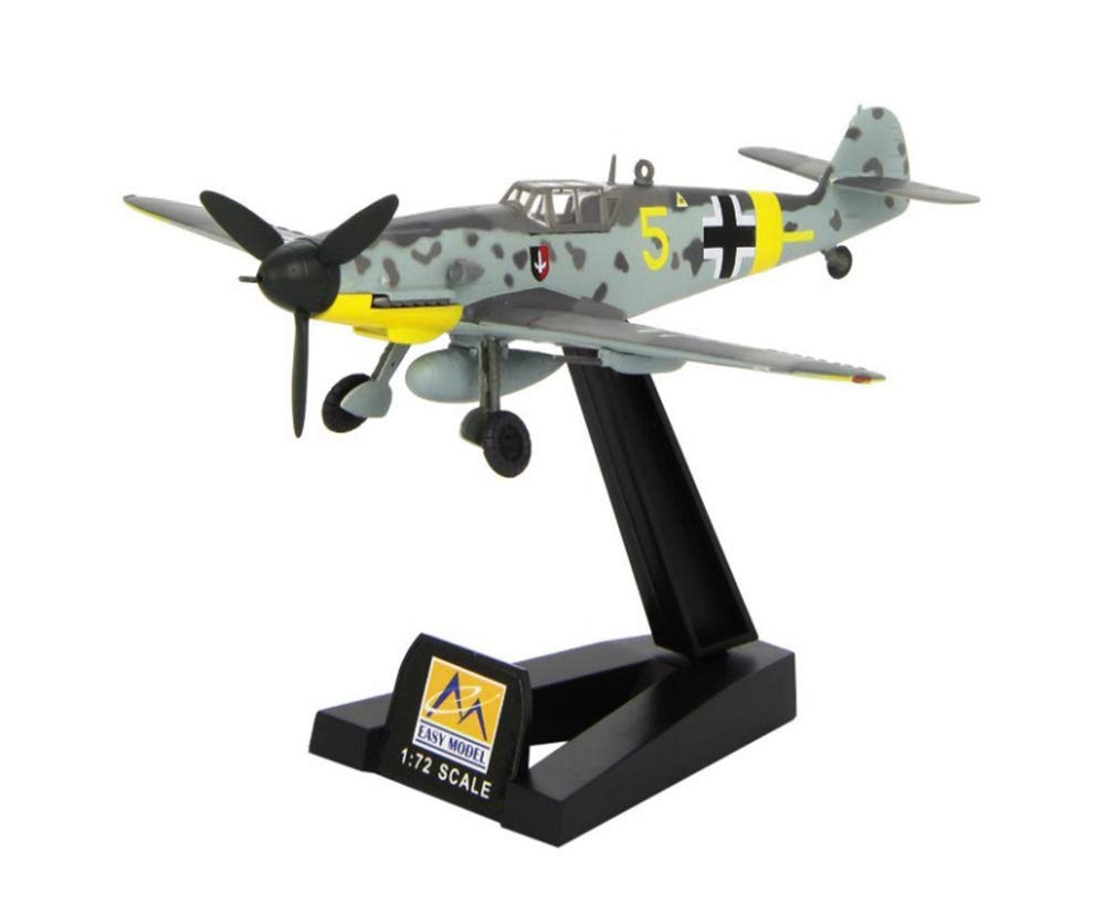 1:72 Scale WWII German BF109G-2 Fighter Aircraft Model - Detailed Collectible Military Toy for Kids & Adults | Perfect for Display, Gift Giving & Historical Collections