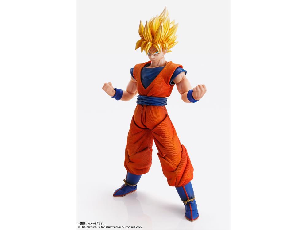 Bandai Imagination Works Dragon Ball Z Goku Action Figure - Collectible Anime Toy for Fans | Perfect for Display, Gifts & Anime Collections