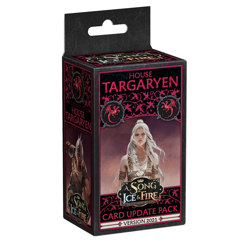 Game of Thrones SIF: Targaryen Faction Pack - Collectible Card Game Expansion for Fantasy Strategy Battles - Perfect for Game Nights & Tournaments