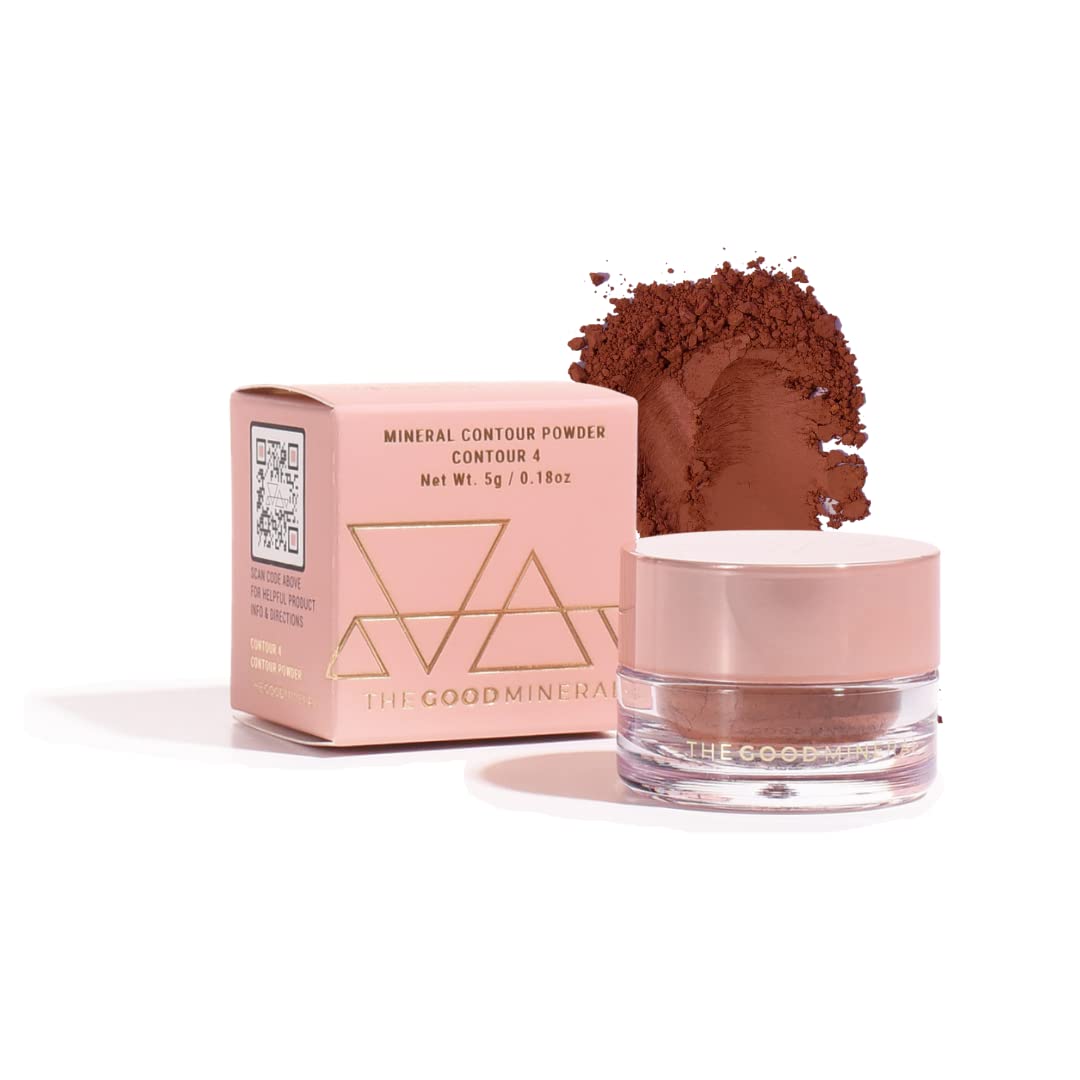 Contour Mineral Powder - The Good Mineral (CONTOUR 4) | Natural Makeup for Flawless Skin | Perfect for Everyday Wear & Special Occasions