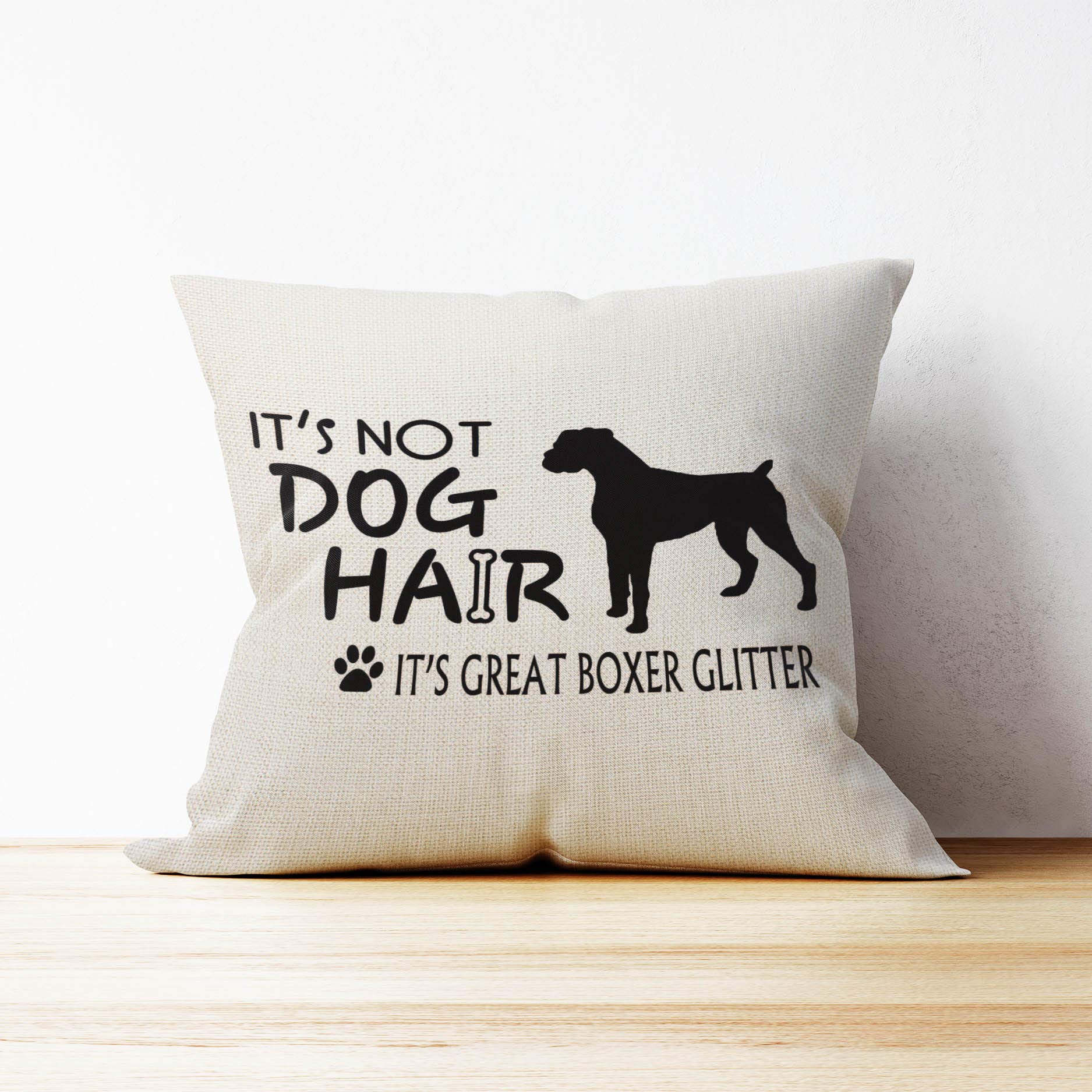 Boxer Dog Pillow Covers 18x18 Inch - Cute Boxer Dog Gifts for Women & Dog Lovers, Decorative Throw Pillow Cases for Sofa, Bed, Couch - Perfect for Home Decor & Pet Lovers