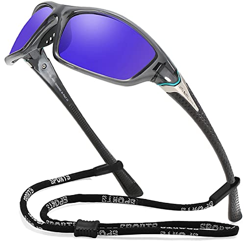 Grey Transparent Frame/Mazarine Lens（non-mirrored）
