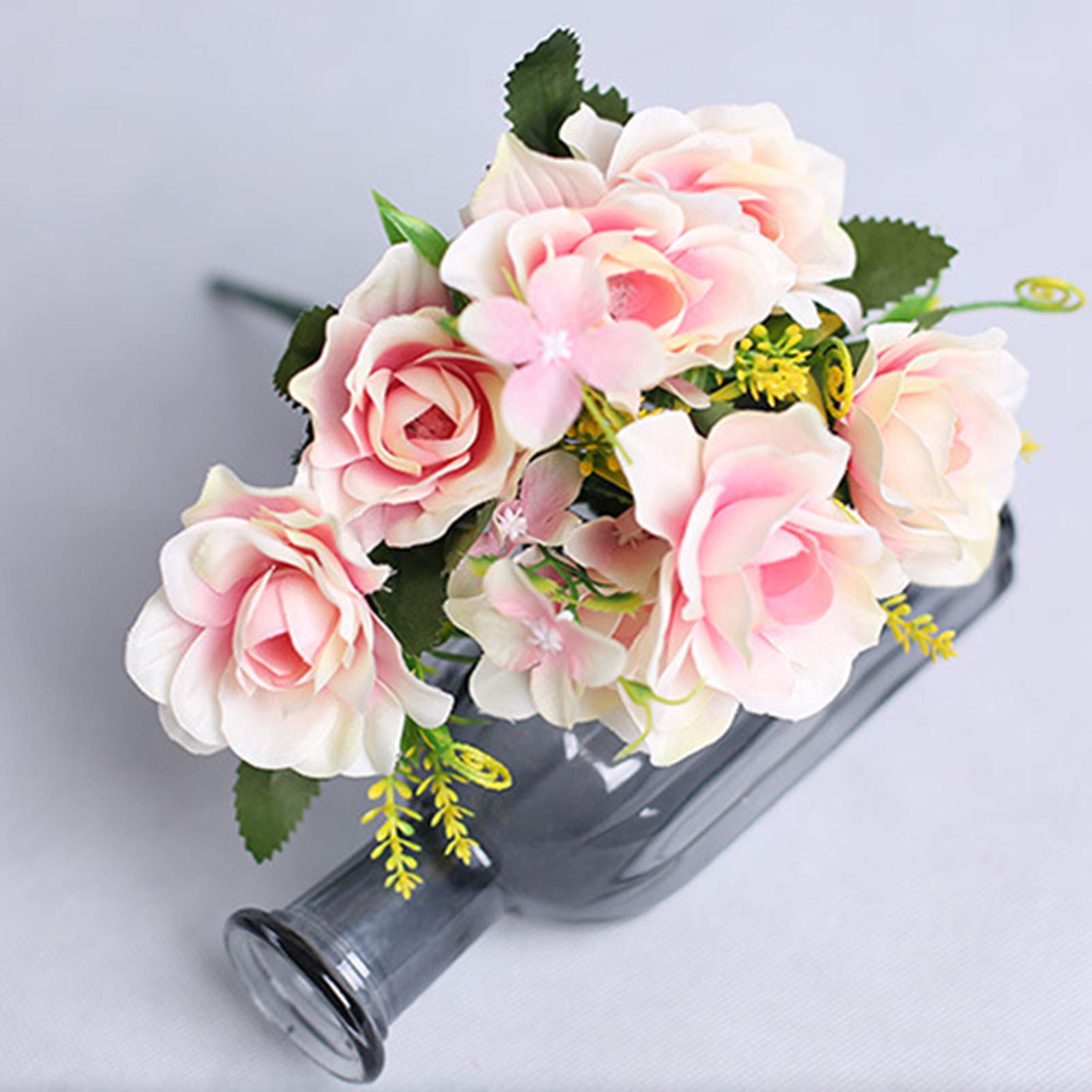 Lifelike Artificial Gardenia Silk Flower - Realistic White Faux Plant for Home Decor, DIY Floral Arrangements, Wedding Centerpieces & Office Desk Decorations