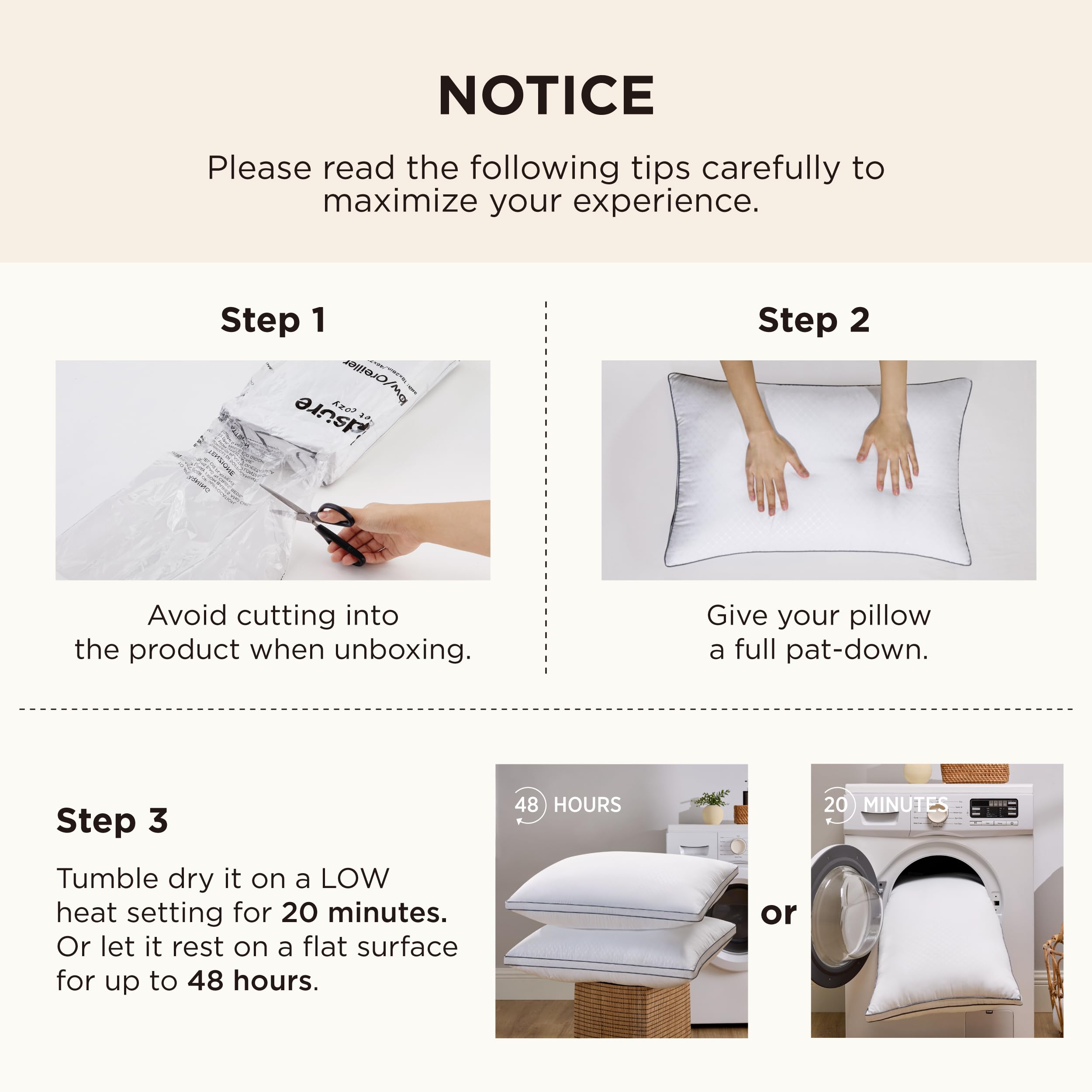 Bedsure Queen Pillows Set of 2 - Hotel Quality Down Alternative Pillows for Back/Side Sleepers - Bedroom Comfort