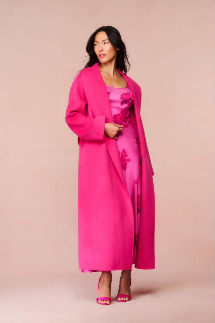 Luxury Mahika Wool Cashmere Wrap Coat for Women - Soft & Warm Winter Shawl - Perfect for Office, Evening Out & Travel