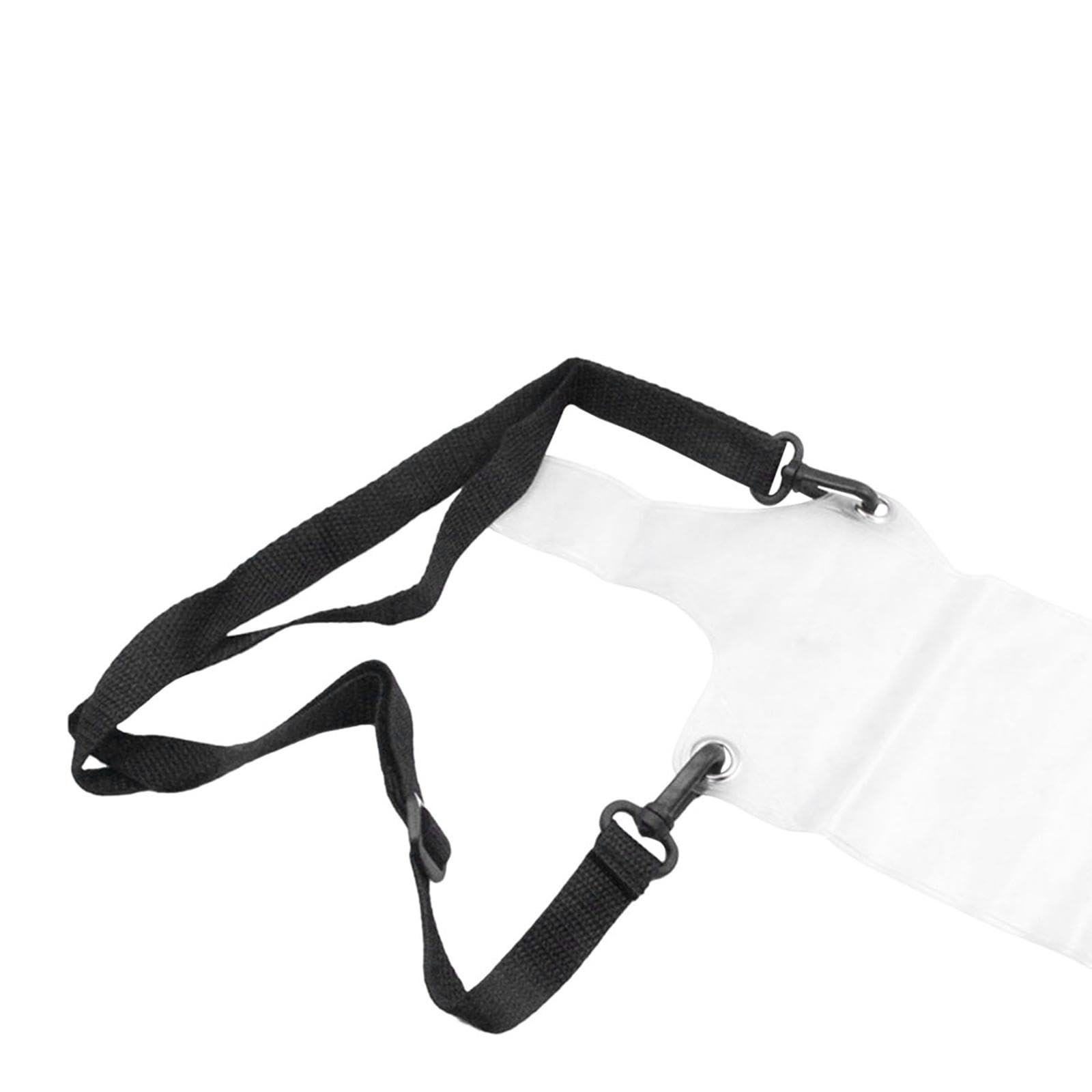 Vaveren Waterproof Two Way Radio Protective Case - Dustproof PVC Transparent Cover with Adjustable Strap - Ideal for Outdoor, Hiking, Construction & Emergency Communication
