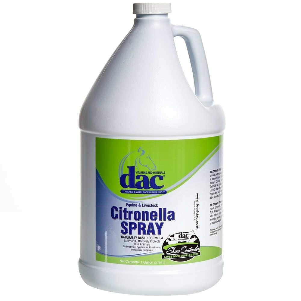 DAC Vitamins and Minerals DAC Citronella Spray - 1 Gallon Refill (1), Clear | Natural Mosquito Repellent for Outdoor Activities, Camping & Gardening
