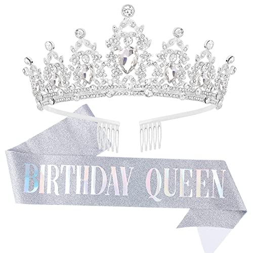 Silver Tiara+Silver Sash