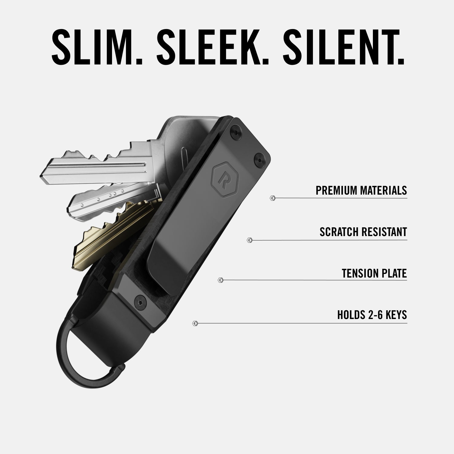 Premium Carbon Fiber 3K MagSafe Daily Driver Kit - Durable Phone Accessories for Commuting, Travel & Work