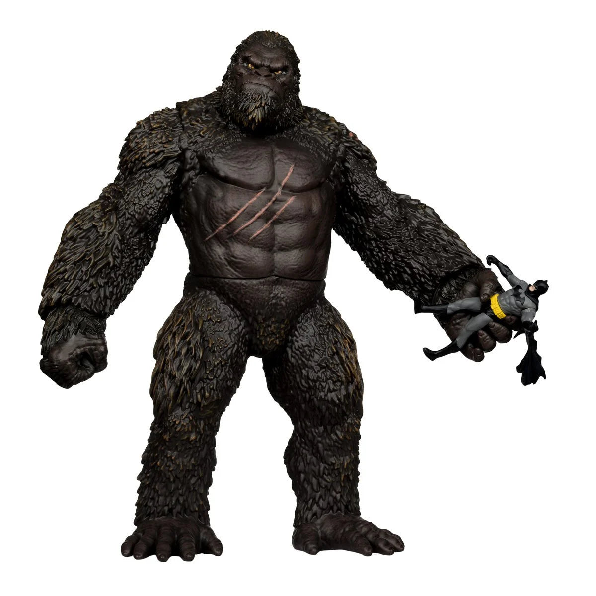 Batman vs. Kong & Justice League vs. Godzilla DC Multiverse Action Figure 2-Pack Set - Collectible Superhero & Monster Figures for Display, Gifts & Battle Scenes