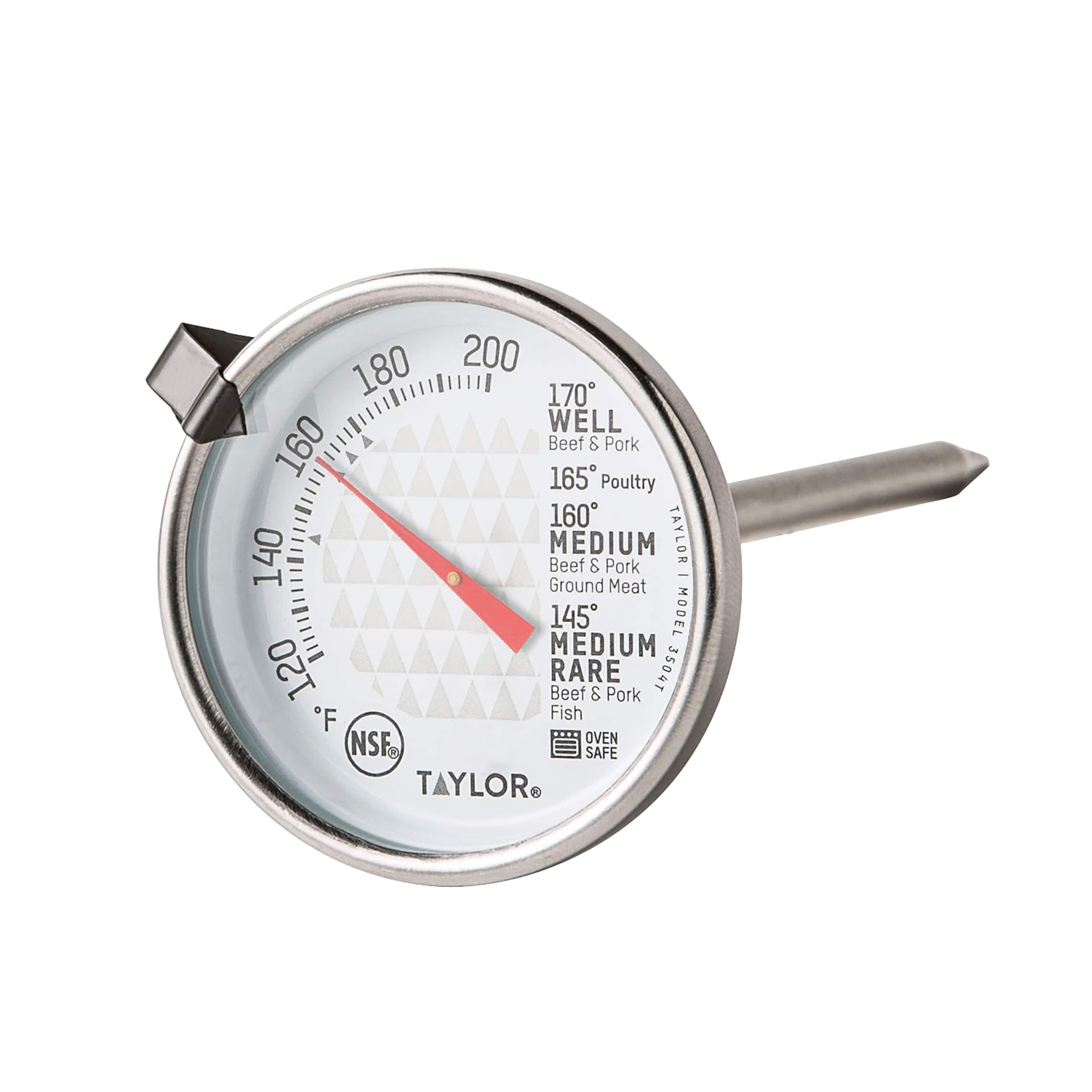 Best Analog Meat Thermometer for Grilling, Smoking & Cooking - Accurate BBQ Food Temperature Gauge for Kitchen & Outdoor Use