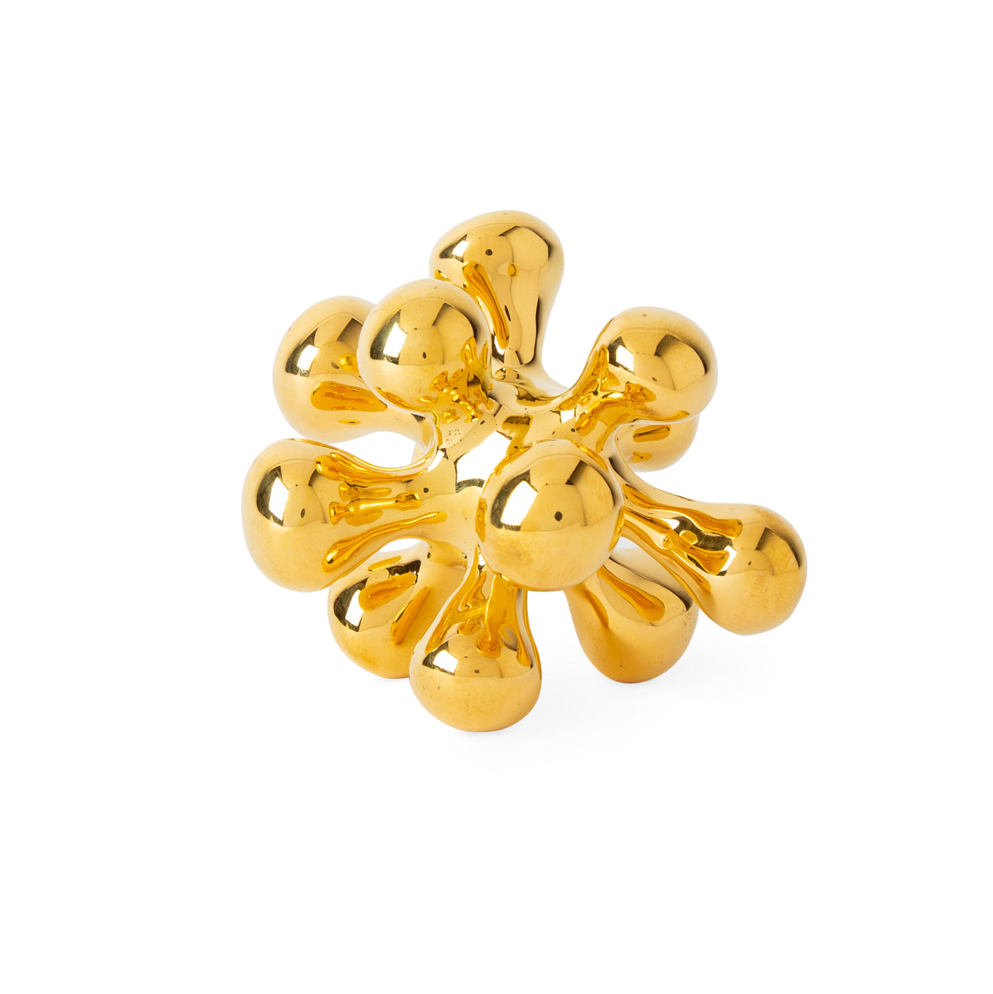 Premium Brass Orb Decor - Elegant Handcrafted Home & Office Decoration for Feng Shui, Meditation, and Gift Giving