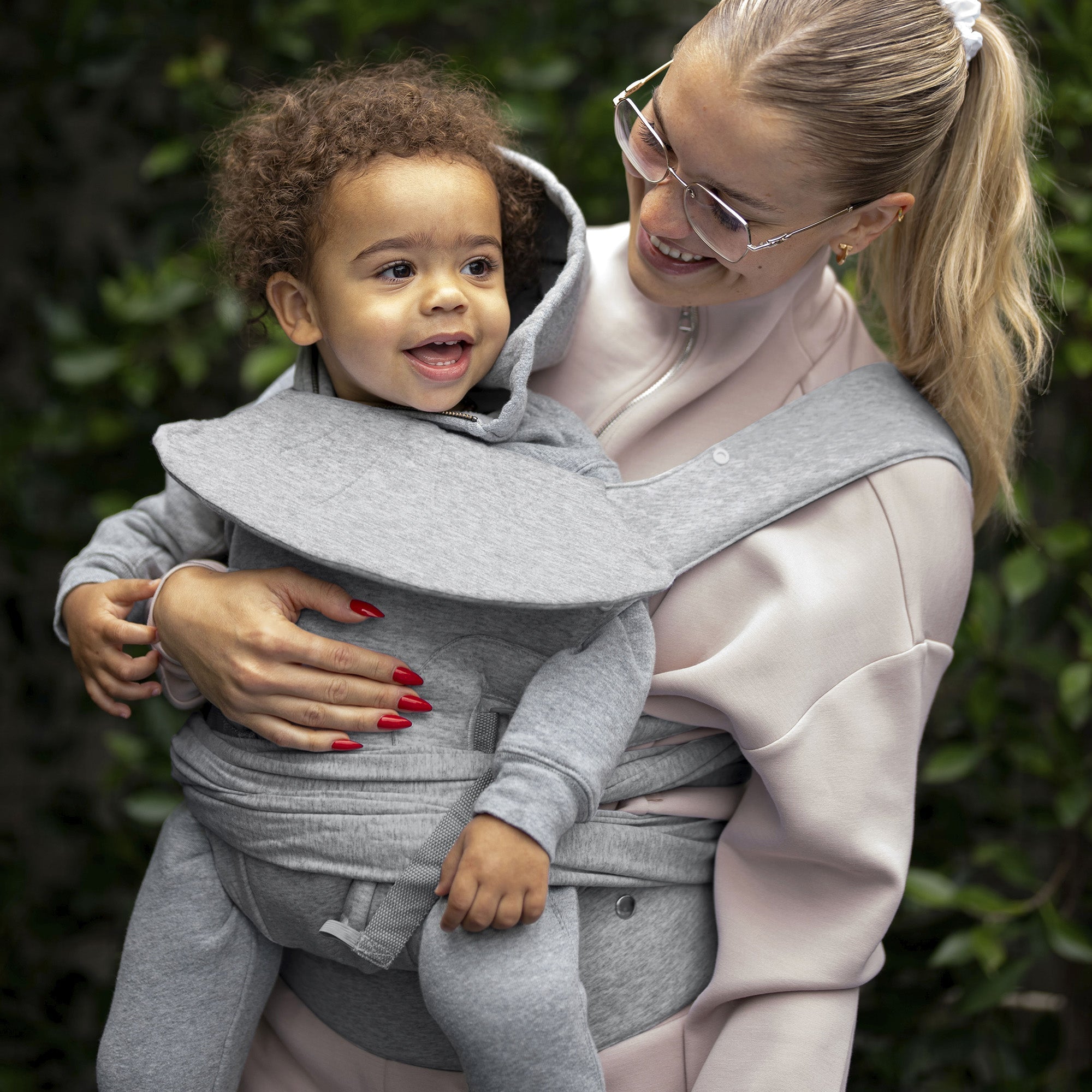 ComfyGrow Hybrid Baby Carrier - Ergonomic & Adjustable Infant Sling for Newborn to Toddler | Perfect for Hiking, Shopping & Hands-Free Parenting