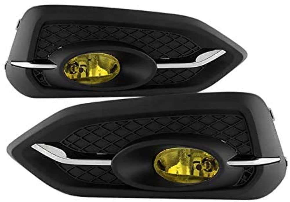 Spyder Auto 5080233 LED Fog Lights for Cars & Trucks - High Performance Off-Road Driving & Night Visibility Enhancement