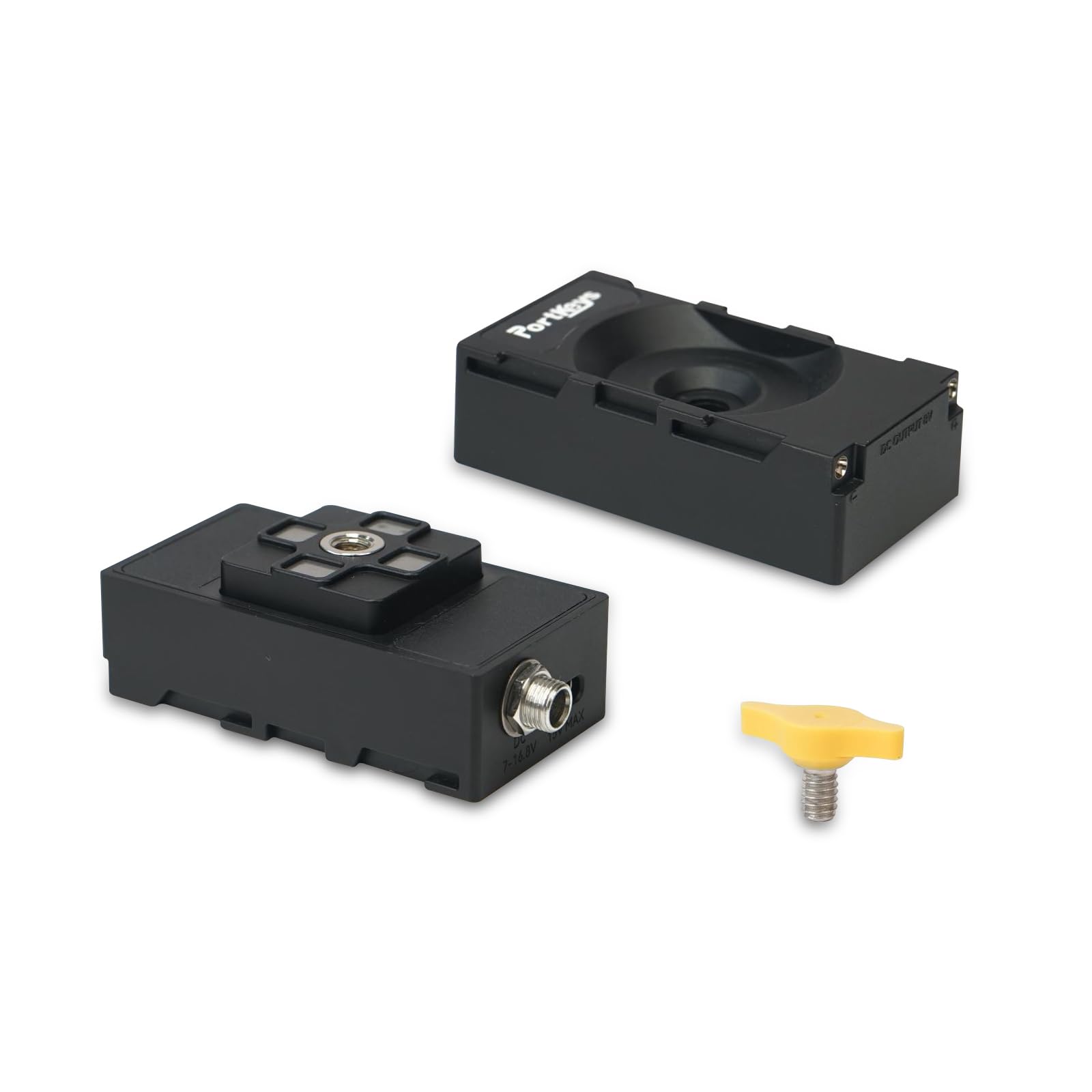 Portkeys BD1 Dual-Sided NP-F Dummy Battery Module - Vertical & Cross Mount Adapter for Sony Cameras, Wireless Video Transmitters & Field Monitors - Perfect for Live Streaming, Film Production & On-Location Shooting