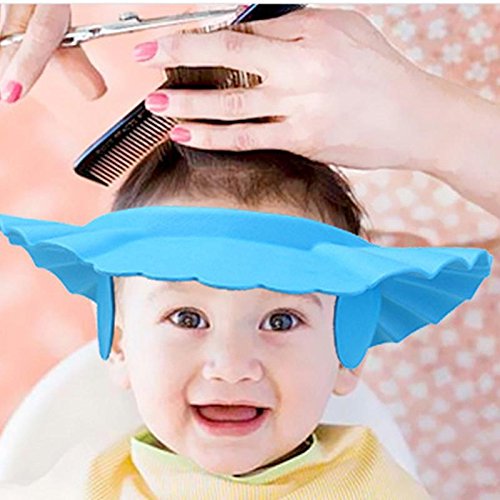 Killerzone Baby Shampoo Hat - Adjustable Soft Bath Visor Cap for Toddlers & Kids | Water Protection for Shower & Hair Washing | Perfect for Bath Time & Baby Hair Care