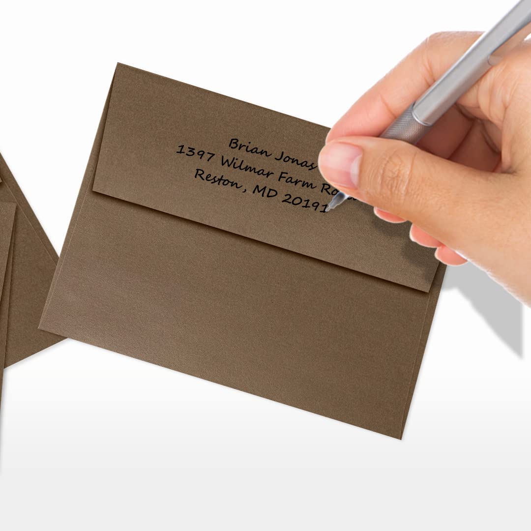 Premium A2 Invitation Envelopes with Peel & Press Seal - 4 3/8