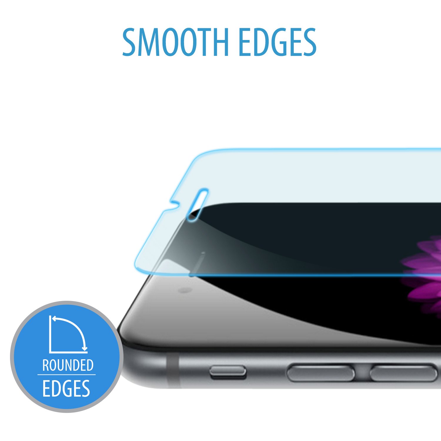 V7 iPhone 6 Screen Protector - Anti Blue Light for Eye Protection