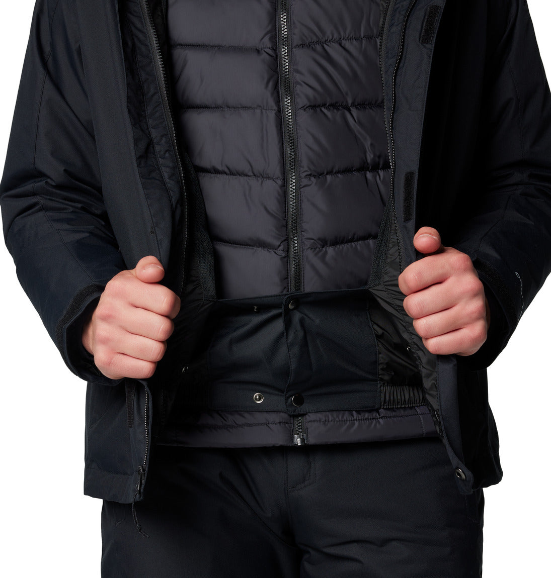 Columbia Whirlibird V™ Interchangeable Jacket for Men - Waterproof & Breathable Outdoor Jacket for Hiking, Skiing & Winter Adventures