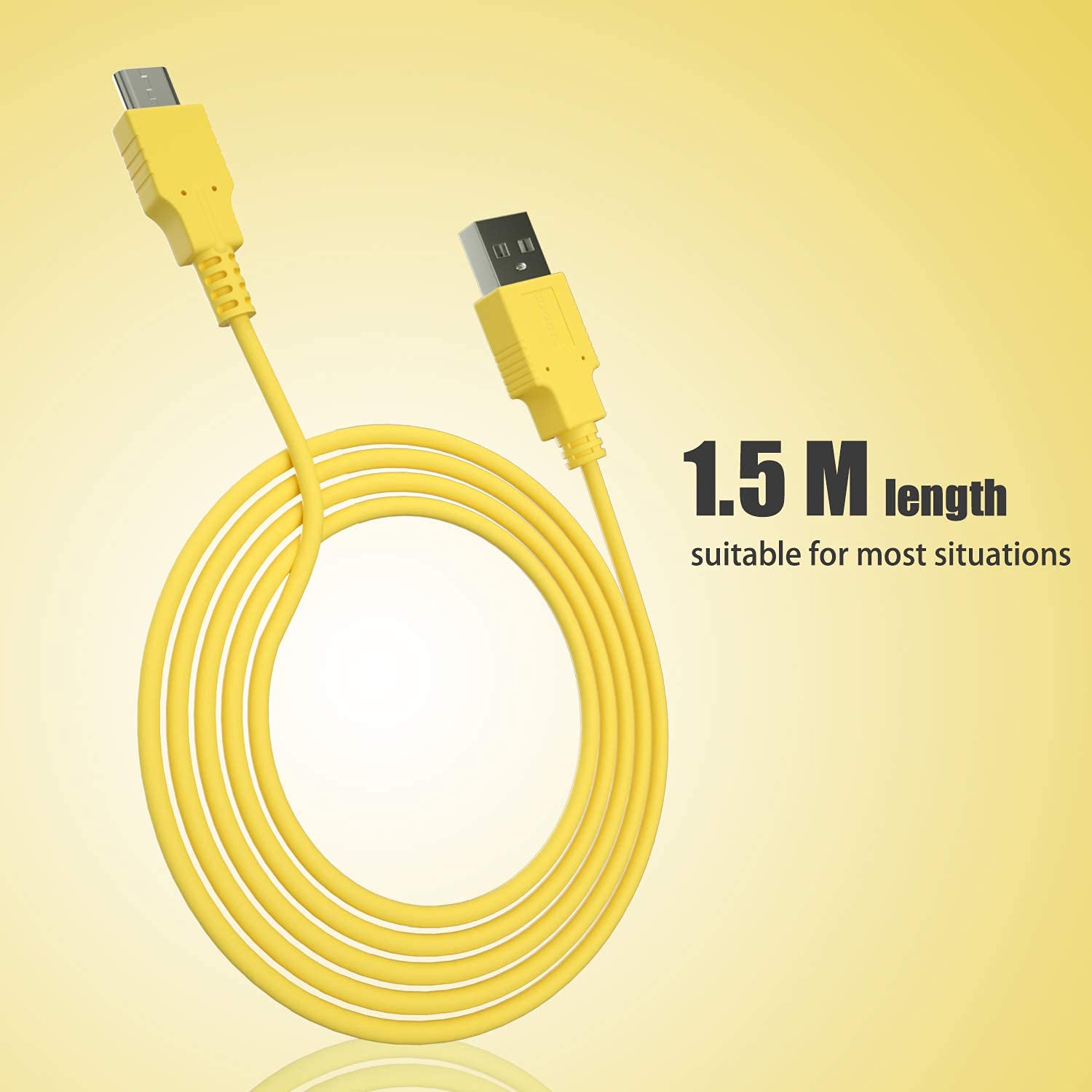 HEATFUN USB C Fast Charging Cable for Nintendo Switch & MacBook - Portable Charger for Gaming & Travel