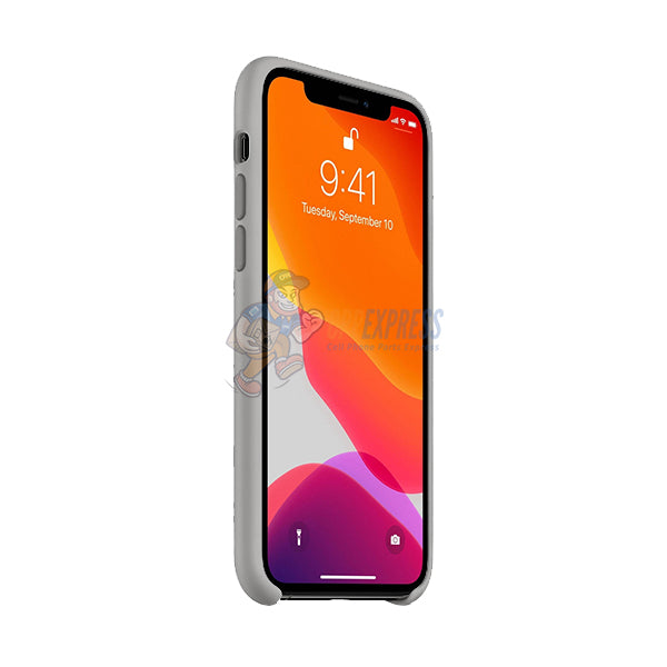 iPhone 11 Slim Soft Silicone Shockproof Case - Protective Cover with Anti-Slip Grip (Gray) | Perfect for Everyday Use, Travel & Outdoor Activities