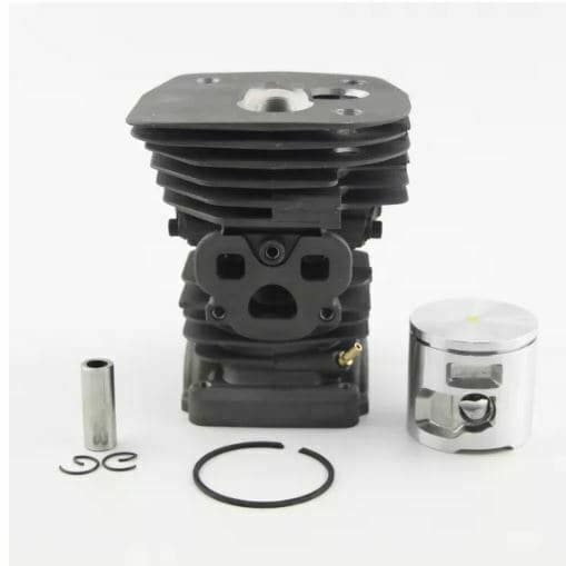 HUSQVARNA 455 RANCHER 455E 460 Chainsaw 47mm Bore Cylinder Piston Kit Replacement Part #537 - Compatible with Forestry & DIY Chainsaw Repairs