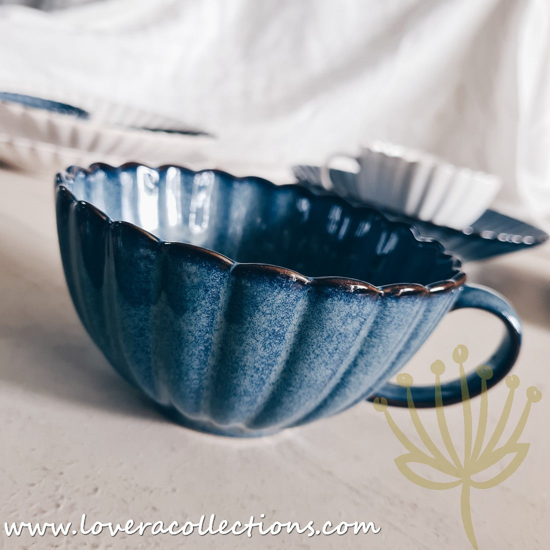 Rustic Seashell Dinnerware Set - Beach Themed Plates, Bowls & Serving Dishes for Coastal Dining & Entertaining - Perfect for Beach House, Summer Parties & Nautical Decor