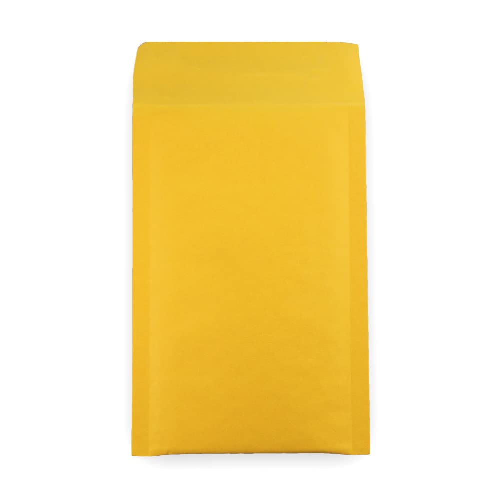 EcoSwift 2500#0000 4x6 Inch Kraft Bubble Mailers - Self Seal Padded Envelopes for Shipping, Mailing & Packaging - Perfect for Small Items, Jewelry, Crafts & Ecommerce