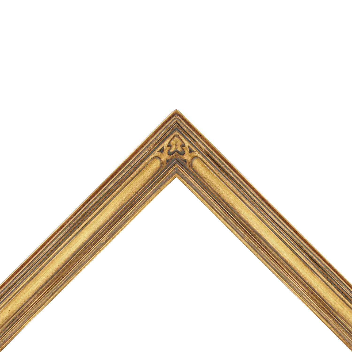 12x16 Gold Ornate Gothic Picture Frames - 6 Pack Antique Oil Painting Frames with Open Back, No Glass | Museum-Quality Closed Corner Design for Wall Art, Home Decor & Gallery Displays