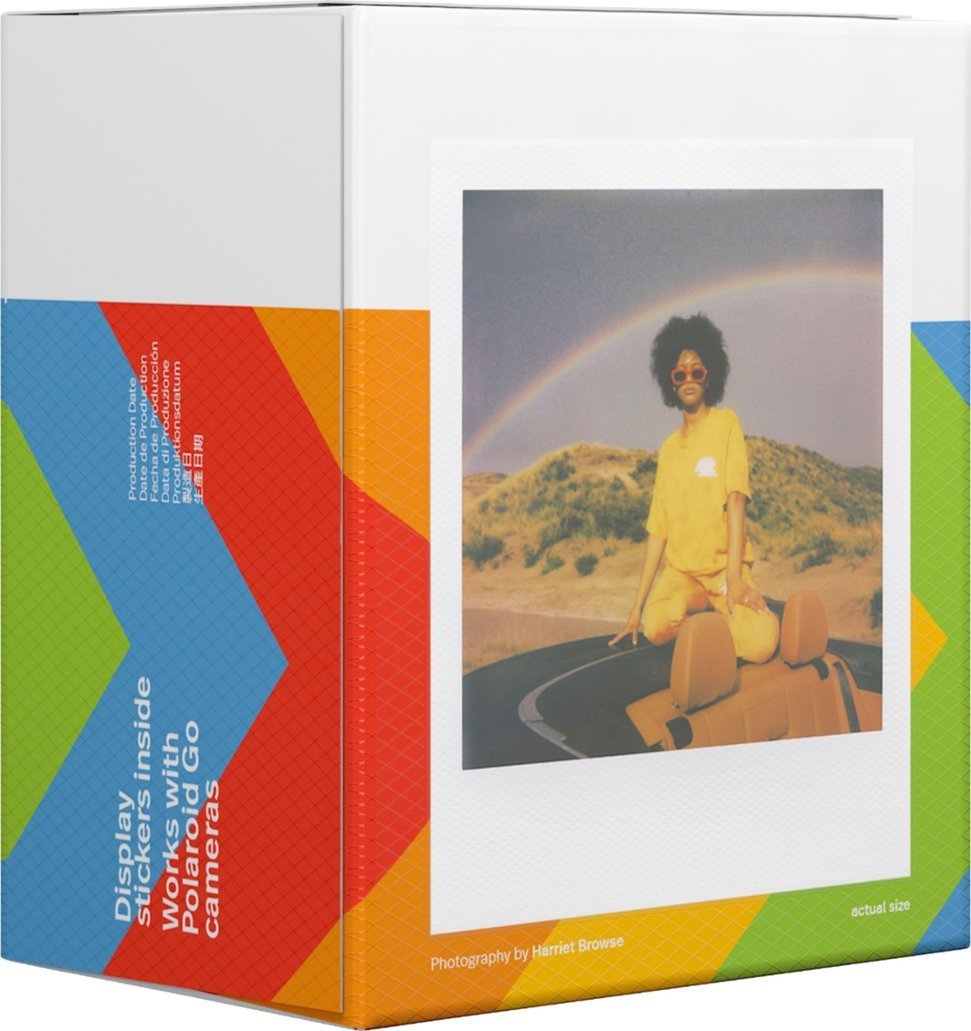 Polaroid Go Instant Film Double Pack - Expired Vintage Film for Retro Cameras & Creative Photography Projects