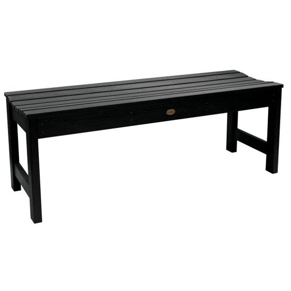 Lehigh Backless Synthetic Wood Picnic Bench - Durable Outdoor Dining Table for Patio, Garden & Park - Perfect for BBQs, Camping & Family Gatherings
