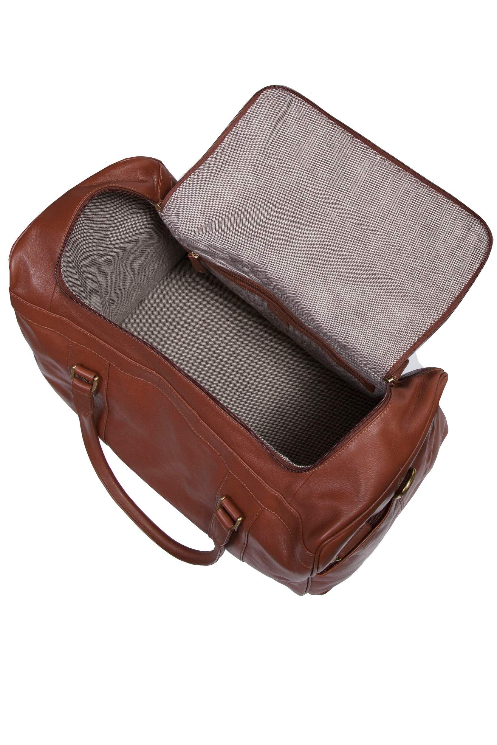 Scully Women's Duffel Bag - Large Travel Gym Bag with Adjustable Shoulder Strap, Durable Brown Tote for Workout, Yoga, Weekend Getaways & Overnight Trips