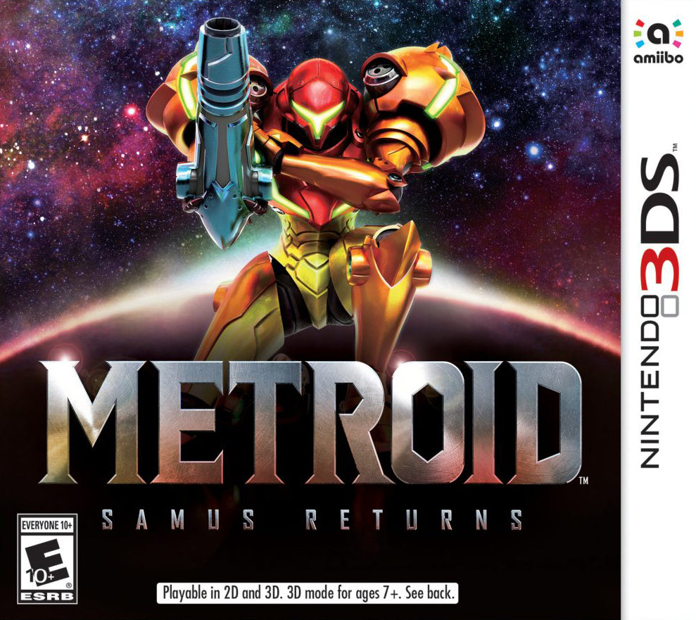 Metroid: Samus Returns - Nintendo 3DS Game | Action-Adventure Sci-Fi Video Game for Adults & Kids | Perfect for Gaming Enthusiasts & Collectors