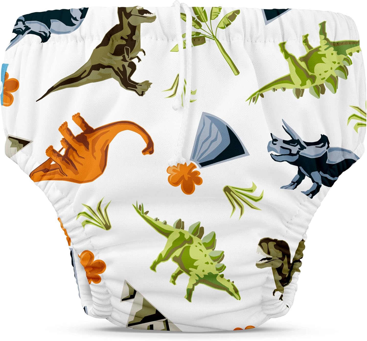 Reusable Swim Diaper with Adjustable Drawstring - Medium Size for Babies & Toddlers - Perfect for Pool, Beach & Water Play