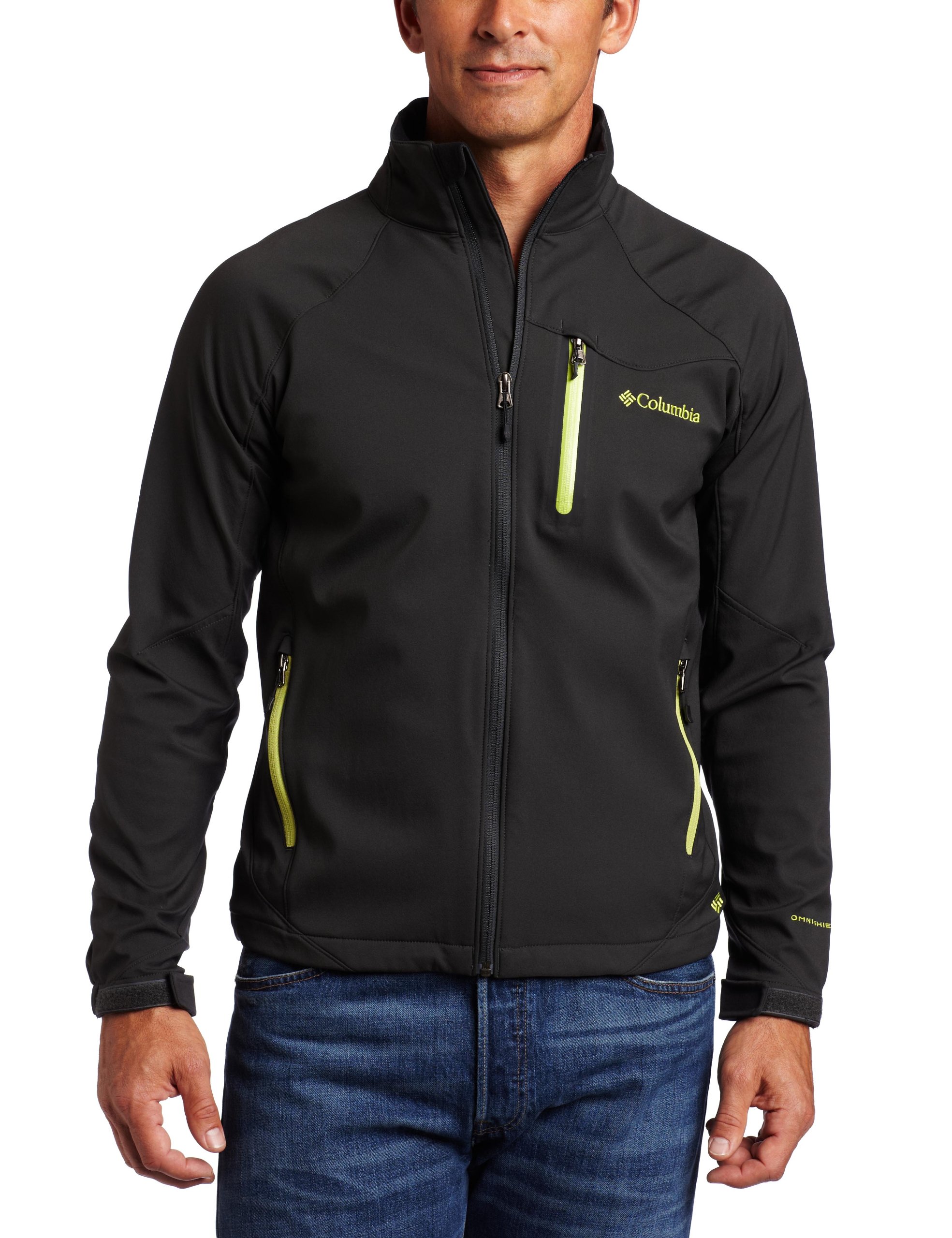Columbia Men's Landlash Softshell Jacket - Water-Resistant, Windproof & Breathable Outdoor Jacket for Hiking, Camping & Everyday Wear