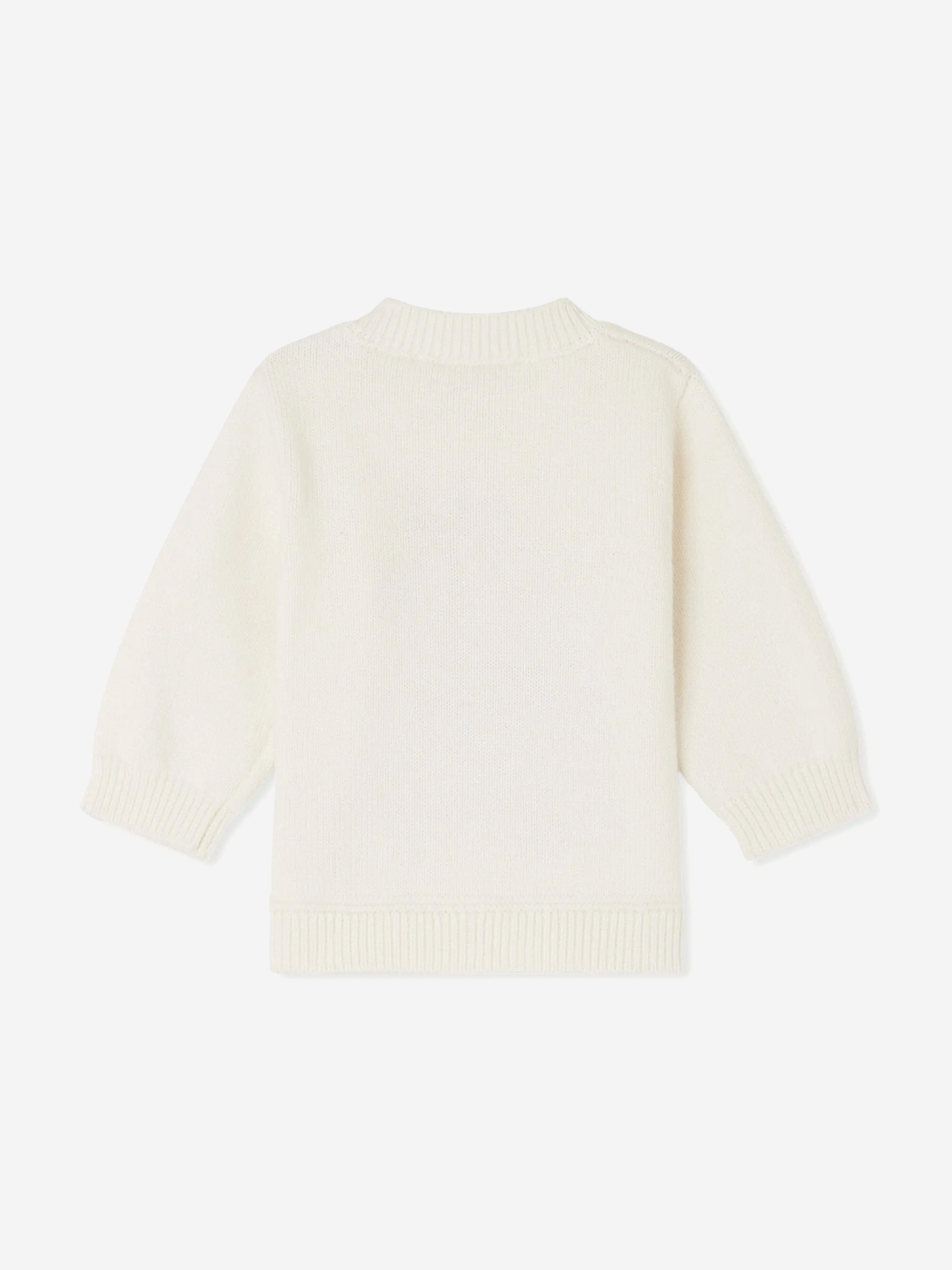 Almire Ivory Baby Boys Jumper - Soft & Comfortable Cotton Knit Sweater for Infants & Toddlers - Perfect for Playdates, Family Outings & Photo Shoots
