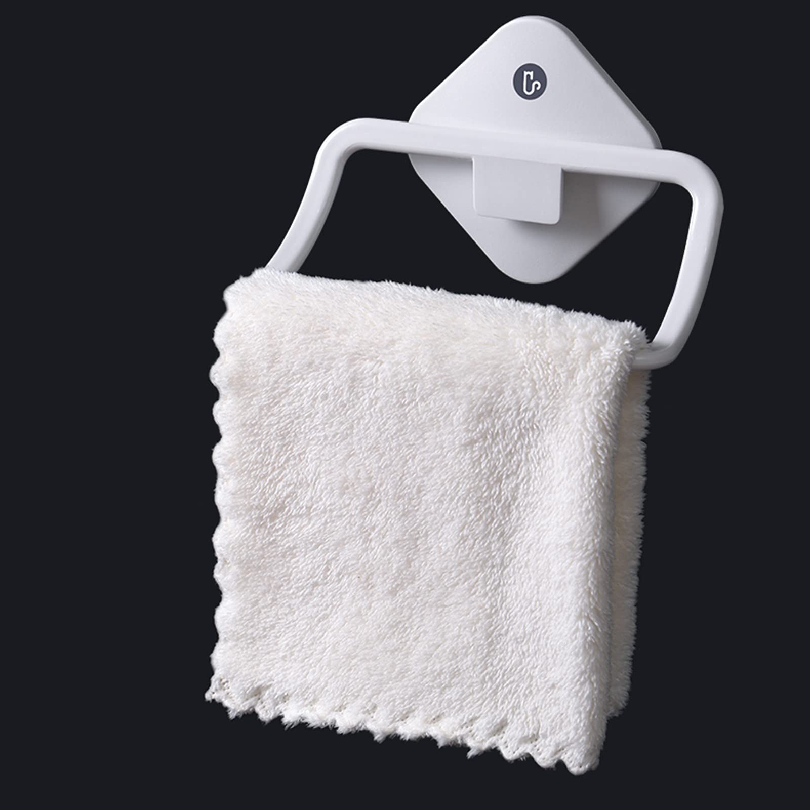 Wall-Mounted Bathroom Hook Rod - No Drill Shelf for Small Storage