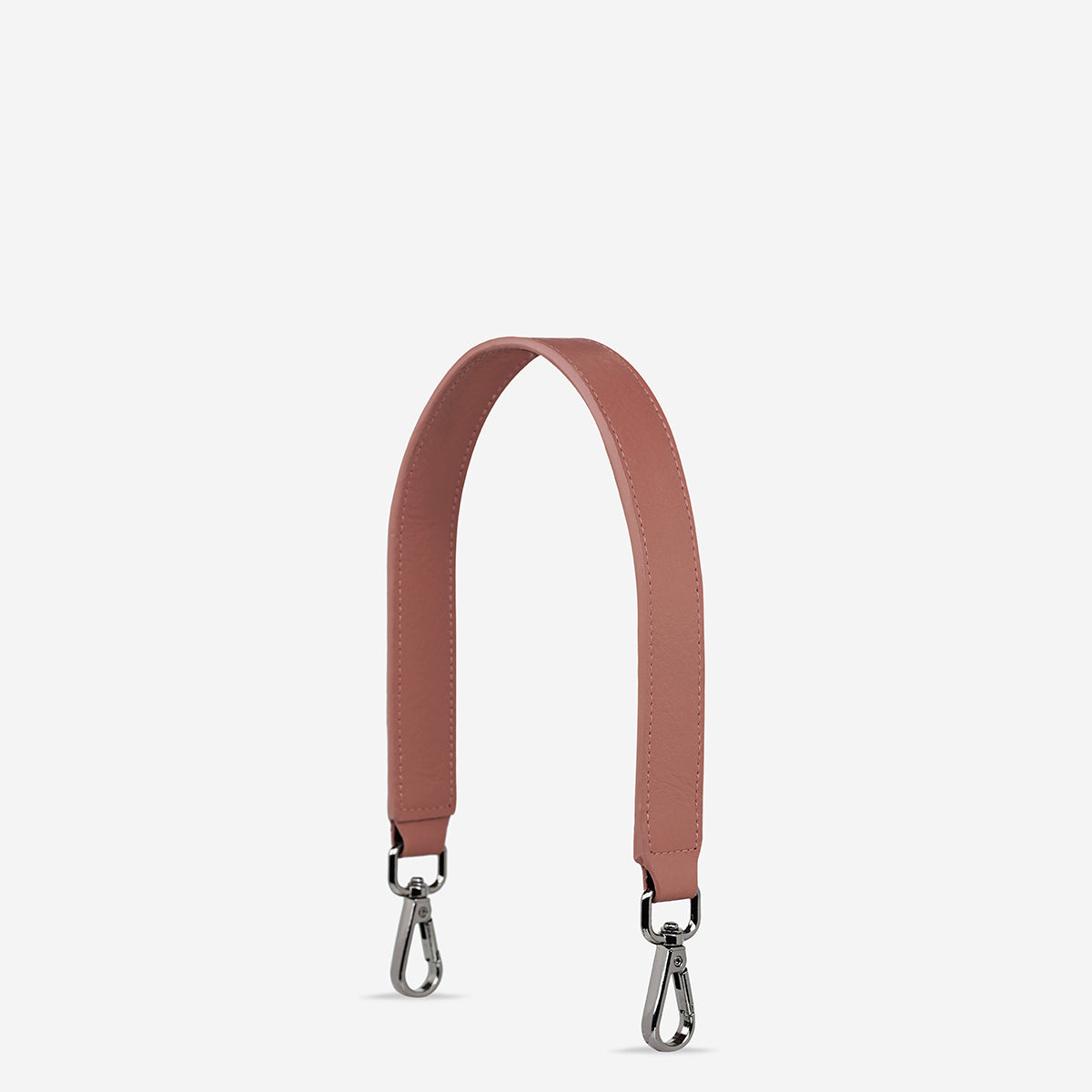 Genuine Leather Strap Short in Dusty Rose - Stylish and Comfortable for Everyday Wear, Casual Outfits, and Outdoor Activities
