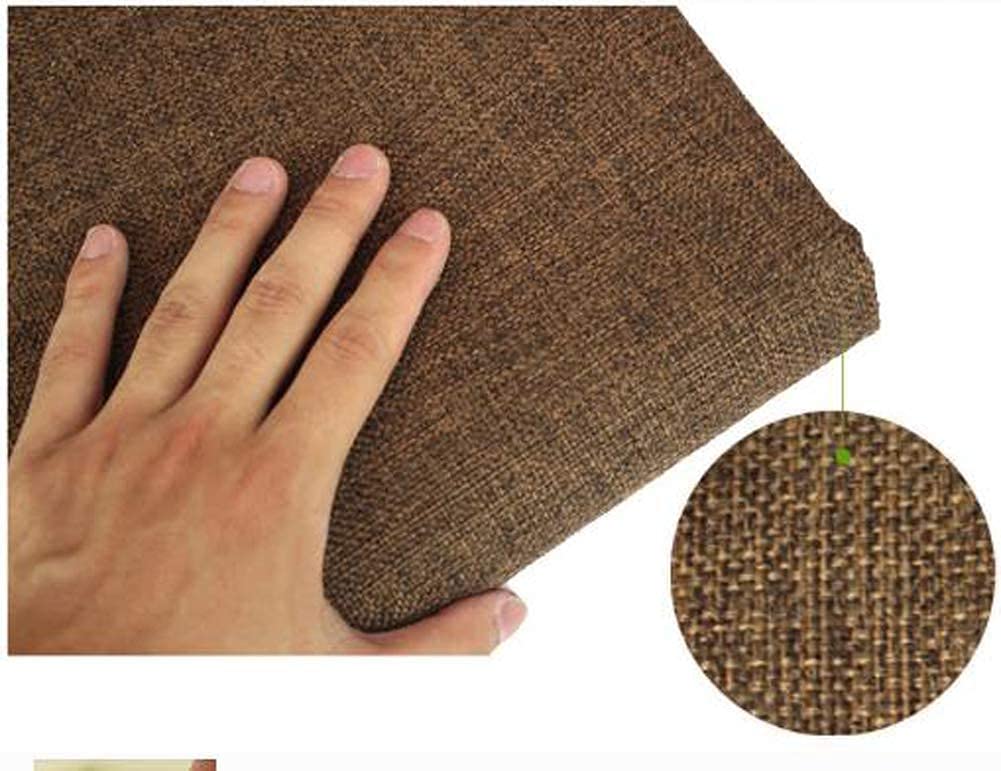 Square Cotton-Linen Chair Cushion - Non-Slip Thickened Seat Pad for Office, Car & Sofa