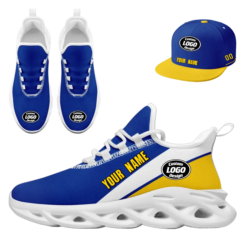 Custom Maxsoul Sneaker & Hat Combo Set - Personalized Athletic Shoes & Apparel for Gifts, Brand Promotion, Fan Festivals & Special Events | Perfect for Sports Enthusiasts, Corporate Giveaways & Themed Parties