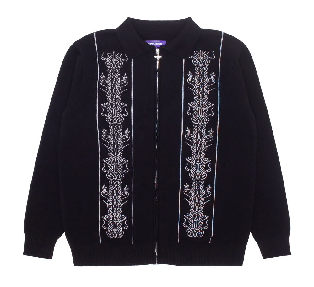 BULLSHIRT ZIP CARDIGAN - Men's Casual Button Up Shirt Jacket with Zipper - Perfect for Streetwear, Layering & Outdoor Activities