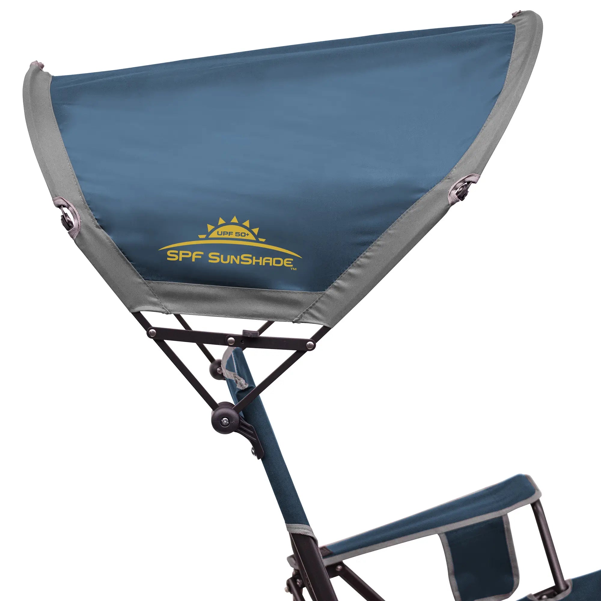 SunShade Rocker™ - Portable Outdoor Rocking Chair with Sun Shade for Patio, Beach, and Camping - Perfect for Relaxing in Your Backyard or by the Pool