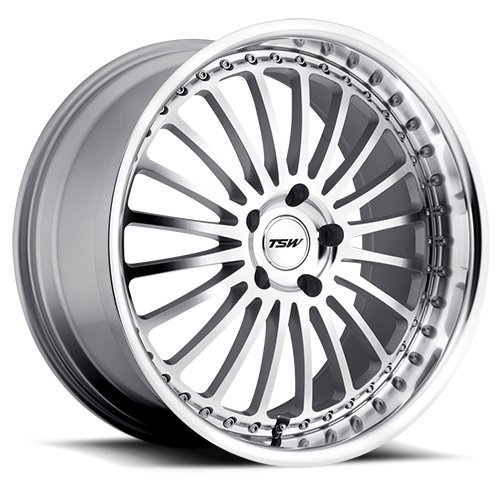 TSW Silverstone Silver Alloy Wheel 18x8
