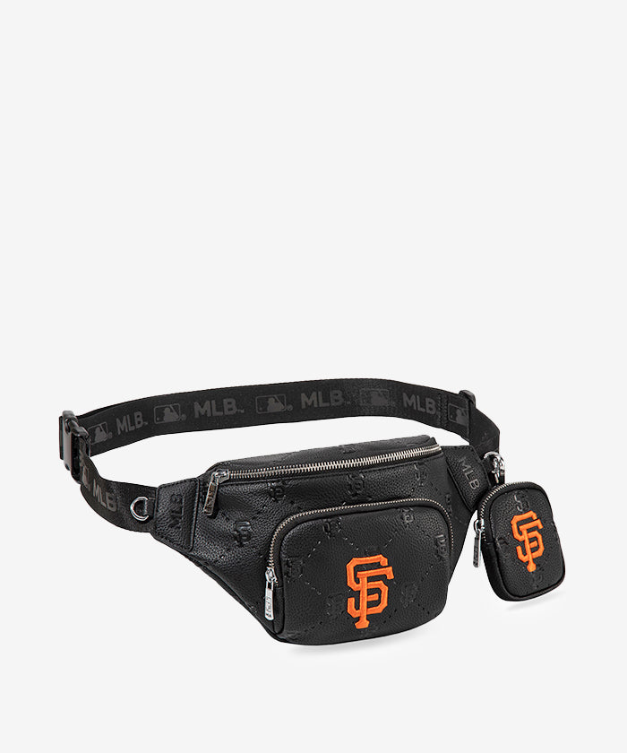 MLB San Francisco Giants Fanny Pack Waist Bag - Adjustable Belt for Men Women - Perfect for Sports, Hiking, Travel & Concerts