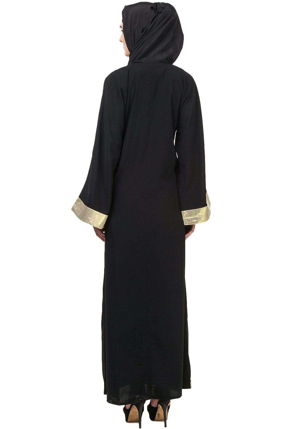 Elegant Dubai Abaya for Women - Modest Islamic Dress - Perfect for Prayer, Mosque, and Special Occasions