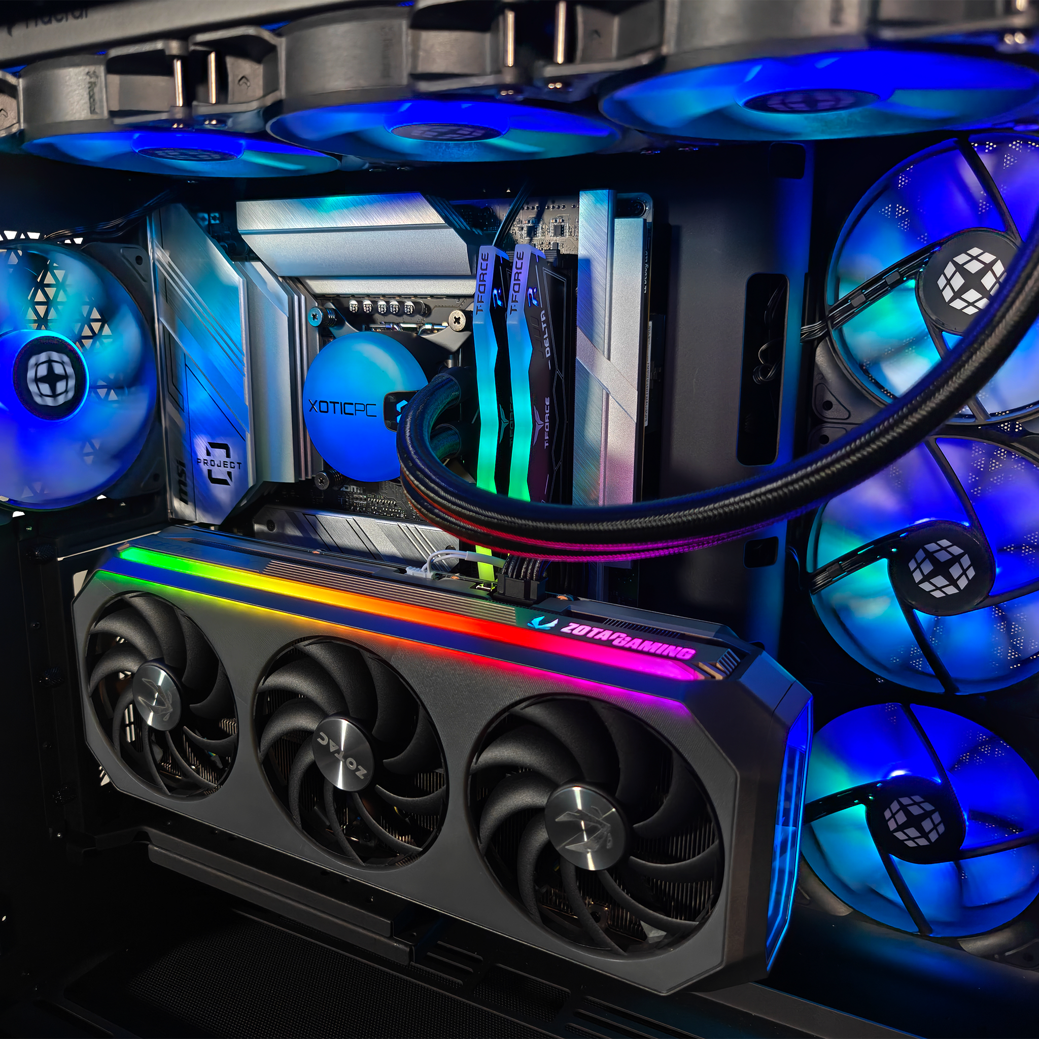 Project Zero Maestro Ultimate Gaming PC - Ready to Ship | High Performance Prebuilt Desktop for Gaming, Streaming & Content Creation | Perfect for Esports, VR & 4K Gaming
