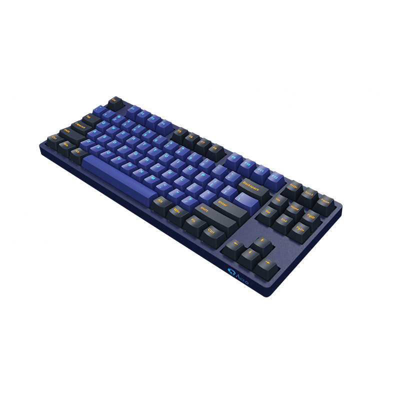 Akko Horizon 3087DS V2 TKL Mechanical Gaming Keyboard with CS Blue Switches - Compact 87-Key Design for PC/Mac Gamers & Typists - Perfect for Esports, Office Work & Programming